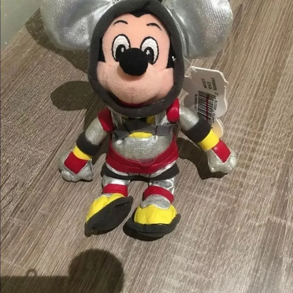 Disney Mouseketoys - Mickey Space Suit Bean Bag Toy with original tags
